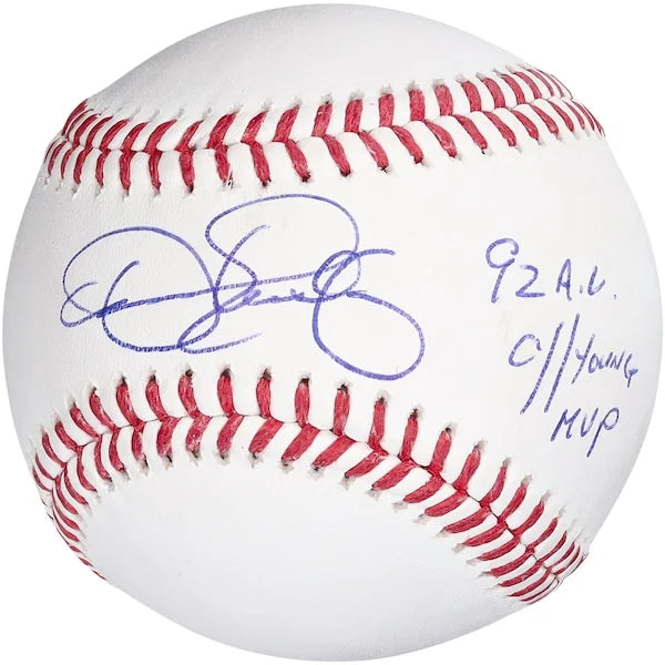 Dennis Eckersley Signed Baseball | 92 AL CY/MVP Inscription