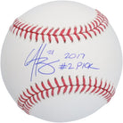 Hunter Greene Cincinnati Reds Autographed Fanatics Authentic Baseball with "2017 #2 Pick" Inscription