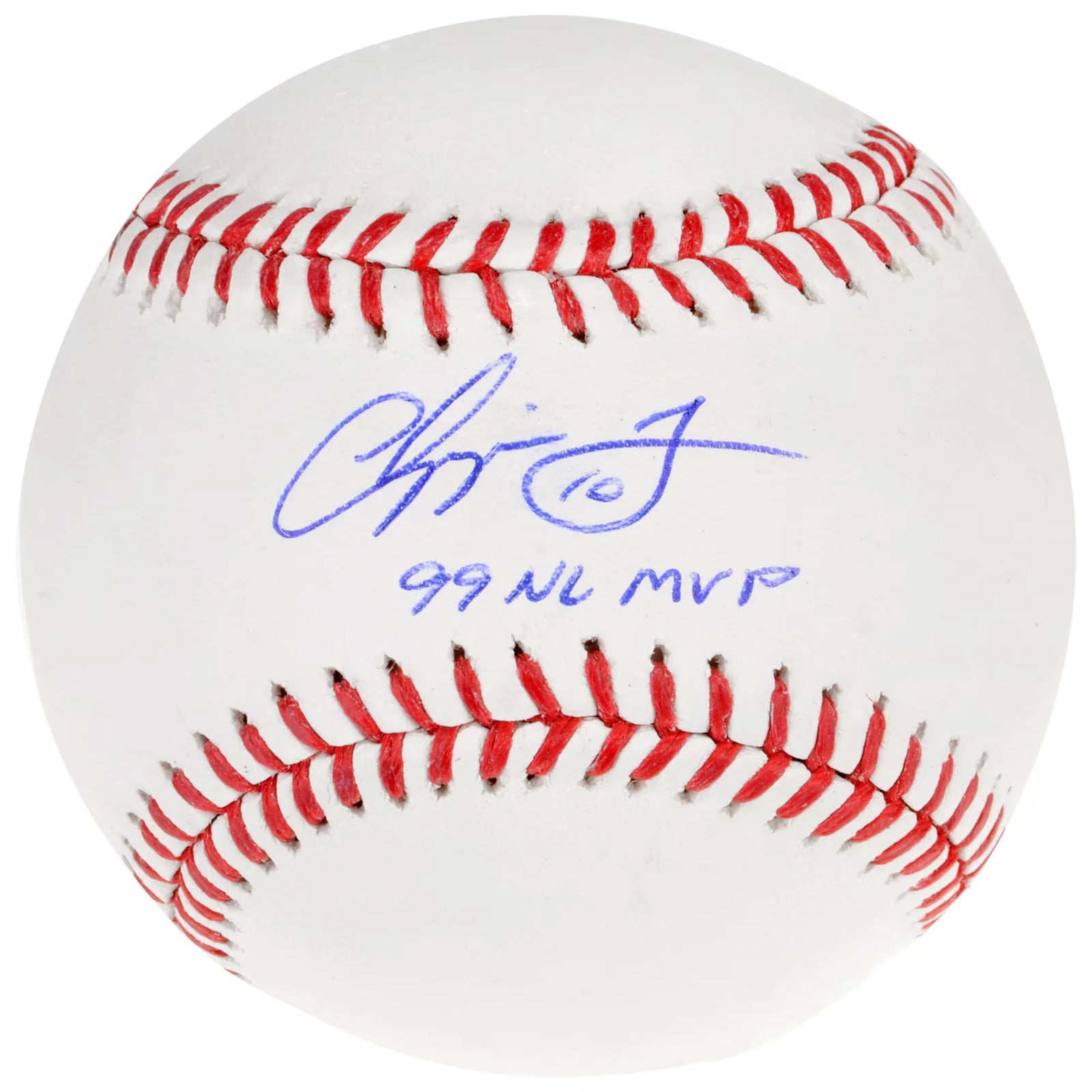 Chipper Jones Atlanta Braves Fanatics Authentic Autographed Baseball with "99 NL MVP" Inscription