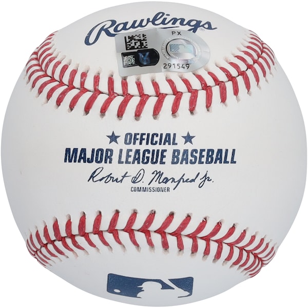 Jordan Lawlar Arizona Diamondbacks Autographed Fanatics Authentic Baseball with "MLB Debut 9-7-23" Inscription