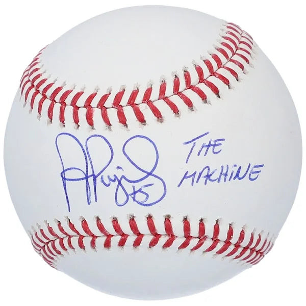 Albert Pujols Signed Baseball | "The Machine" Inscription