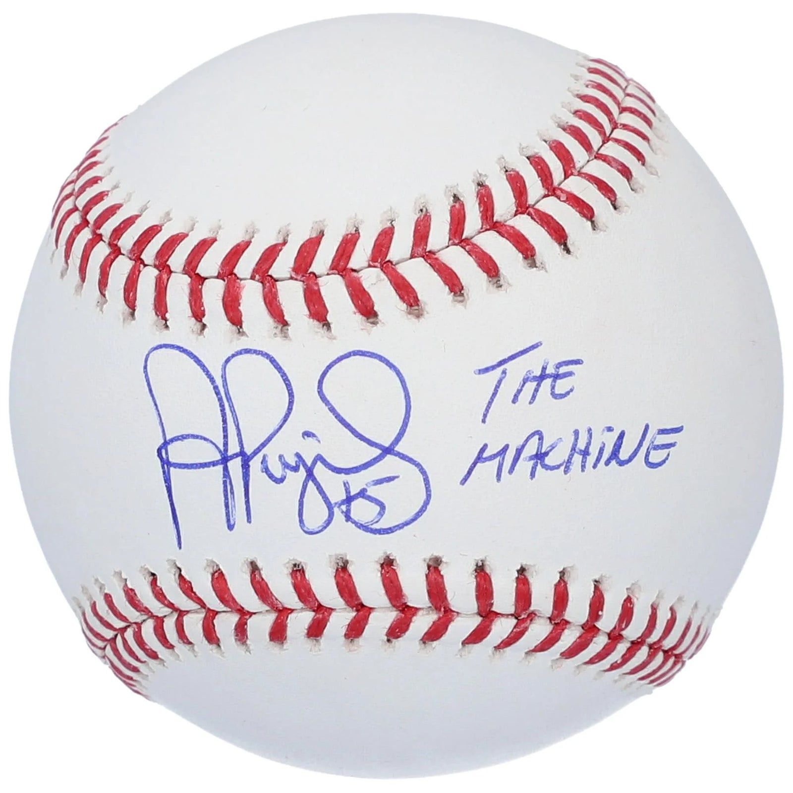 Albert Pujols Signed Baseball | "The Machine" Inscription