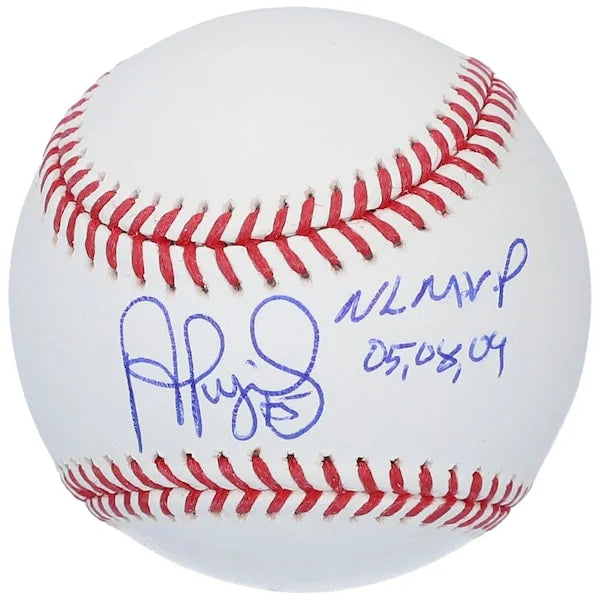 Albert Pujols Signed Baseball | NL MVP Inscription