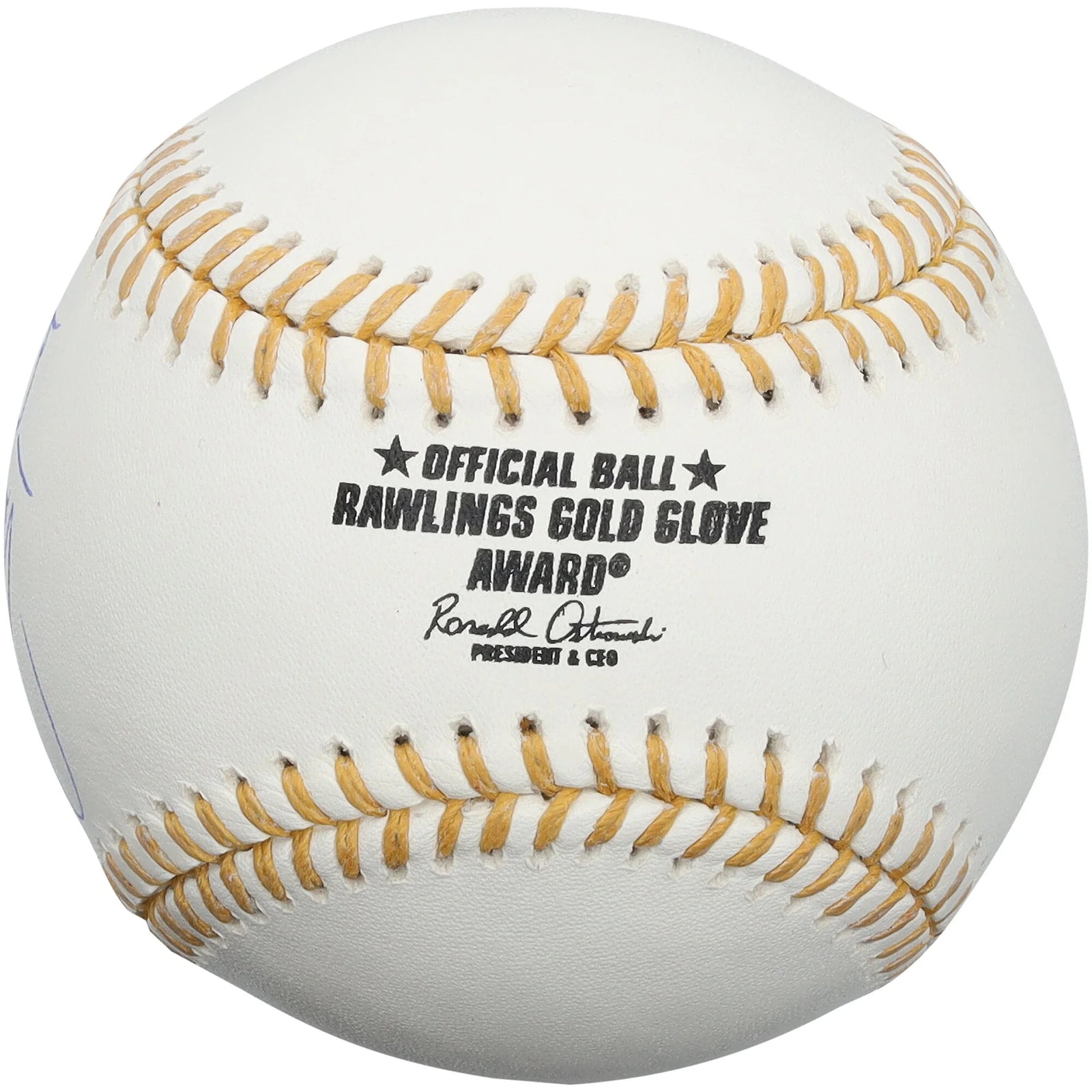 Scott Rolen Signed Gold Glove Logo Baseball | St. Louis Cardinals