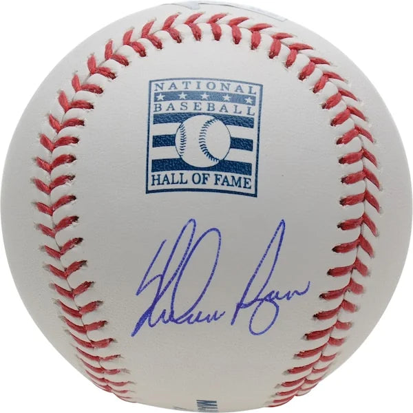 Nolan Ryan Signed Hall of Fame Logo Baseball Texas Rangers