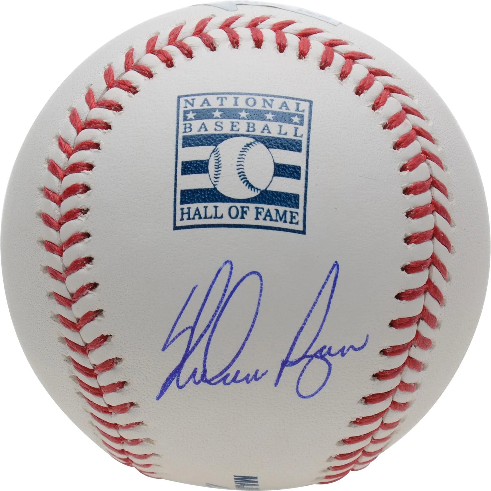 Nolan Ryan Signed Hall of Fame Logo Baseball Texas Rangers