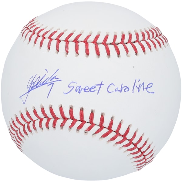 Masataka Yoshida Boston Red Sox Autographed Fanatics Authentic Baseball with "Sweet Caroline" Inscription