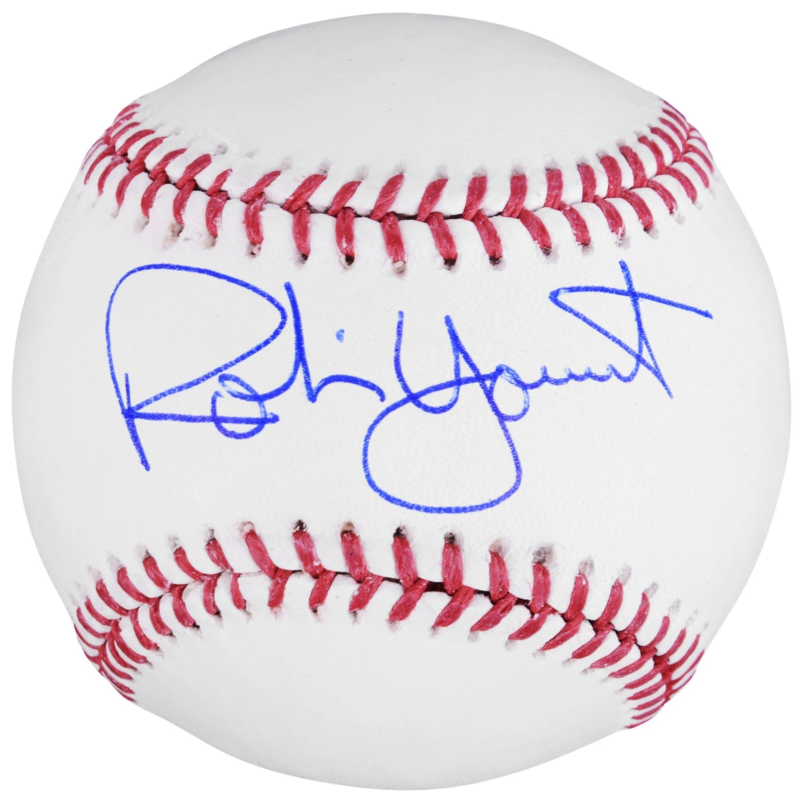 Robin Yount Signed Milwaukee Brewers Baseball | Hall of Famer