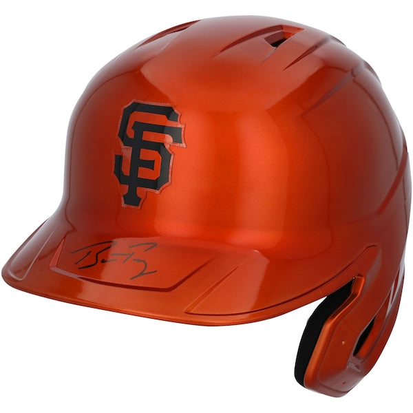 Buster Posey San Francisco Giants Autographed Fanatics Authentic Alternate Chrome Replica Batting Helmet