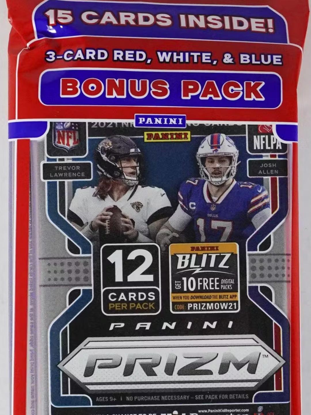 2021 Panini Prizm Football Cello Trading Cards