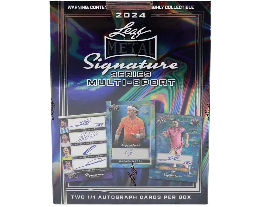 2024 Leaf Metal Signature Series Hobby Trading Cards