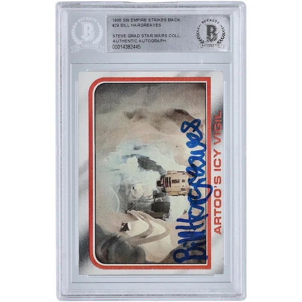 Bill Hargreaves Signed 1980 Topps #71 Card | BAS Authenticated