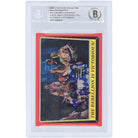 Howard Kazanjian Star Wars Autographed 2016 Topps #78 BAS Authenticated Card with "Producer" Inscription