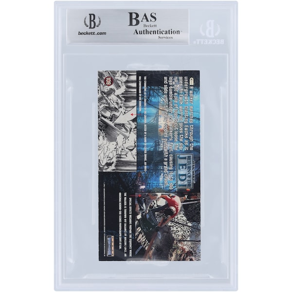 Paul Huston Autographed 1996 Topps Star Wars Widevision #109 BAS Authenticated Card