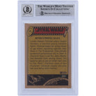 Ray Gilberti Star Wars Autographed 2004 Topps Heritage #81 BGS Authenticated 10 Card