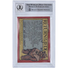 Ira Keeler Star Wars Autographed 1983 Topps Return of the Jedi #84 BGS Authenticated 10 Card