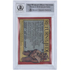 Ira Keeler Star Wars Autographed 1983 Topps Return of the Jedi #84 BGS Authenticated 10 Card