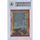 Ira Keeler Star Wars Autographed 1983 Topps Return of the Jedi #85 BGS Authenticated 10 Card