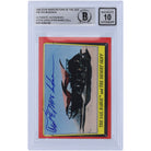 Ted Moehnke Star Wars Autographed 1983 Topps Return of the Jedi #38 BGS Authenticated 10 Card