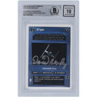 David Beasley Star Wars Autographed 1995 CCG Premiere #142 BGS Authenticated 10 Card