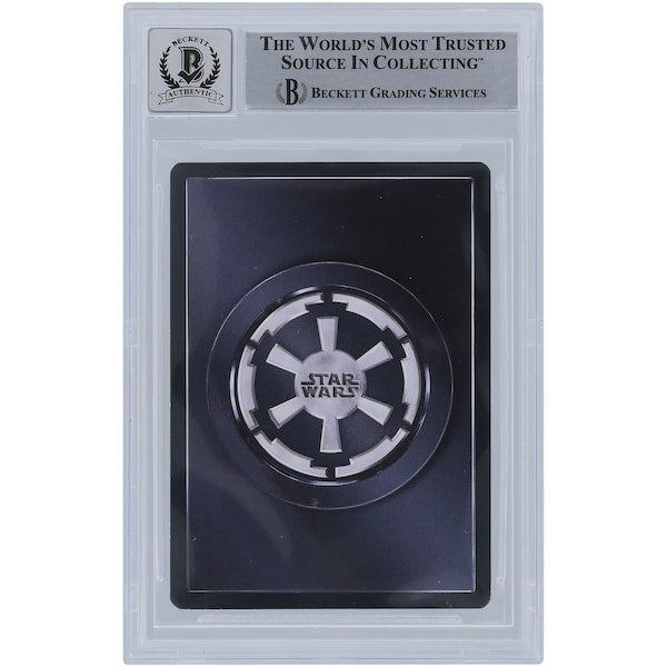 David Beasley Star Wars Autographed 1995 CCG Premiere #141 BGS Authenticated 10 Card