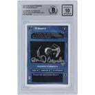David Beasley Star Wars Autographed 1995 CCG Premiere #141 BGS Authenticated 10 Card