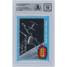 David Beasley Star Wars Autographed 2004 Topps Heritage #19 BGS Authenticated 10 Card