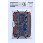 Omos WWE Autographed 2023 Panini Prizm #47 Beckett Fanatics Witnessed Authenticated 10 Card