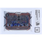 Omos WWE Autographed 2023 Panini Prizm #47 Beckett Fanatics Witnessed Authenticated 10 Card