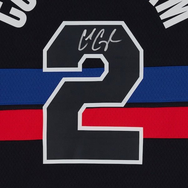 Cade Cunningham Detroit Pistons Autographed Fanatics Authentic Black Jordan Brand Statement Swingman Jersey - The Ballers Bank