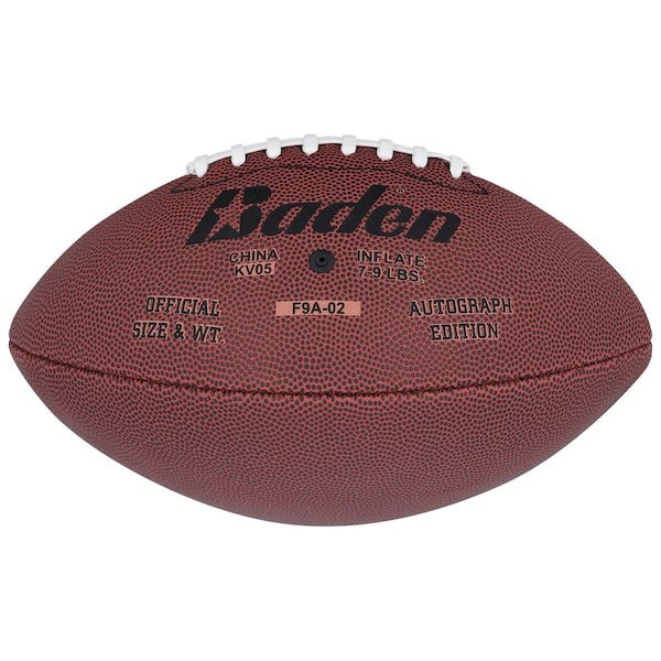 Caleb Williams USC Trojans Fanatics Authentic Autographed Baden White Panel Football with ''2022 Heisman'' Inscription - The Ballers Bank