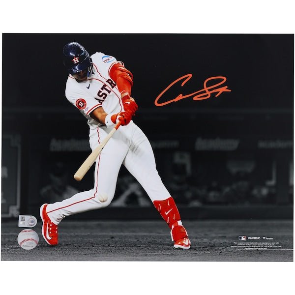 Cam Smith Houston Astros Autographed Fanatics Authentic 11" x 14" MLB Debut Spotlight Photograph - The Ballers Bank