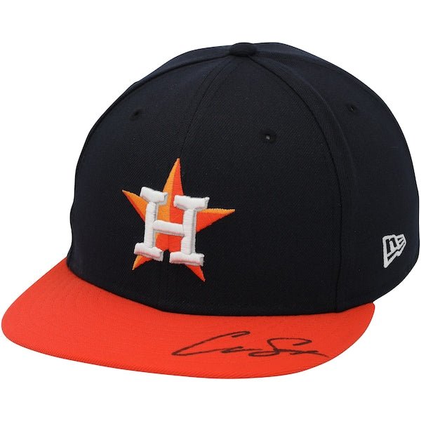 Cam Smith Houston Astros Autographed Fanatics Authentic New Era Baseball Cap - The Ballers Bank