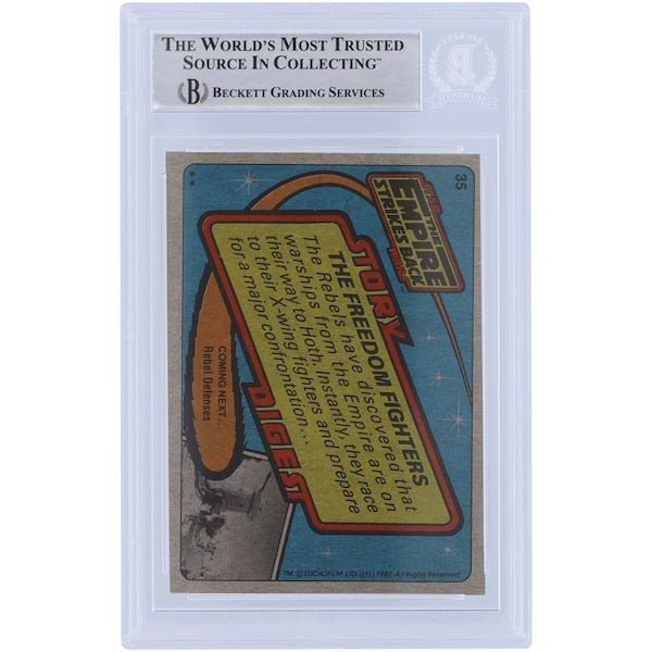 Carl Bang Star Wars Autographed 1980 Topps The Empire Strikes Back 35 BAS Authenticated Card - The Ballers Bank
