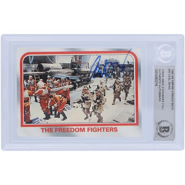 Carl Bang Star Wars Autographed 1980 Topps The Empire Strikes Back 35 BAS Authenticated Card - The Ballers Bank