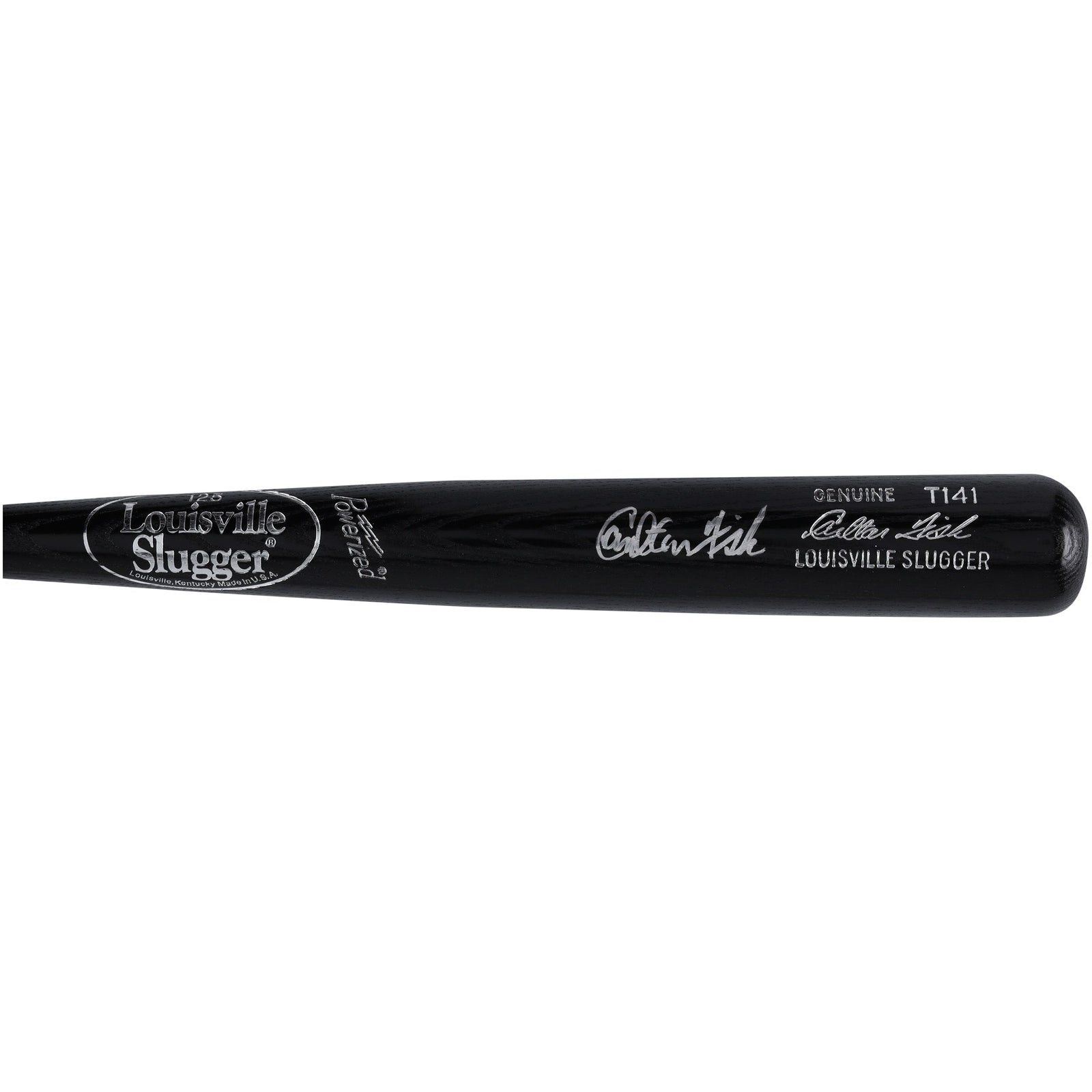 Carlton Fisk Boston Red Sox Autographed Fanatics Authentic Louisville Slugger Game Model Bat - The Ballers Bank