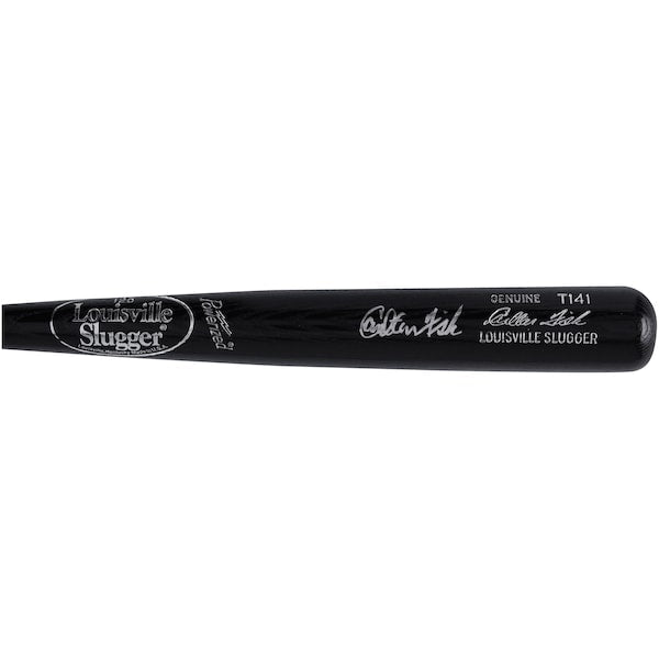 Carlton Fisk Boston Red Sox Autographed Fanatics Authentic Louisville Slugger Game Model Bat - The Ballers Bank