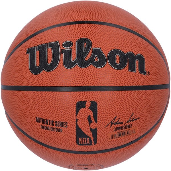 Carmelo Anthony Denver Nuggets Autographed Fanatics Authentic Wilson Authentic Series Indoor/Outdoor Basketball - The Ballers Bank