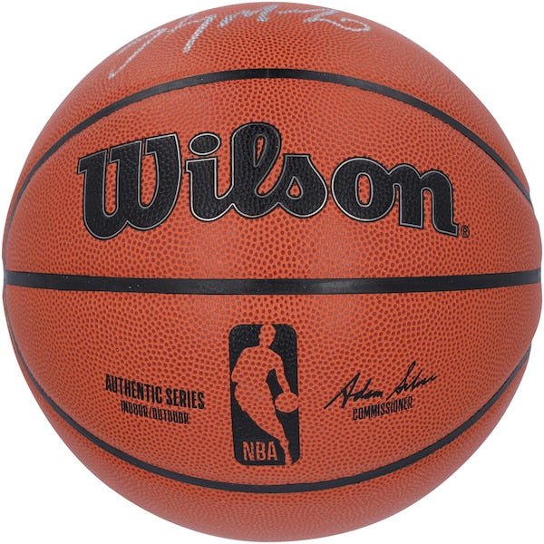 Carmelo Anthony Denver Nuggets Autographed Fanatics Authentic Wilson Authentic Series Indoor/Outdoor Basketball - The Ballers Bank