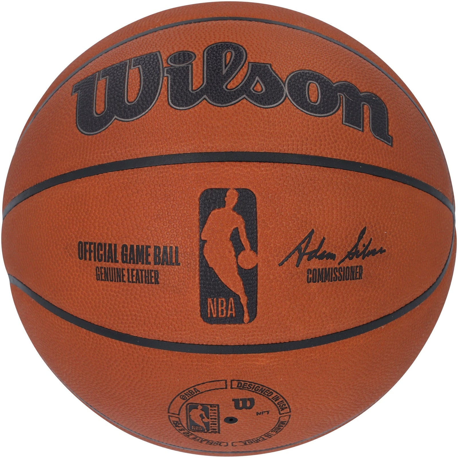 Carmelo Anthony Denver Nuggets Autographed Fanatics Authentic Wilson Official Game Basketball with "HOF 25" Inscription - The Ballers Bank