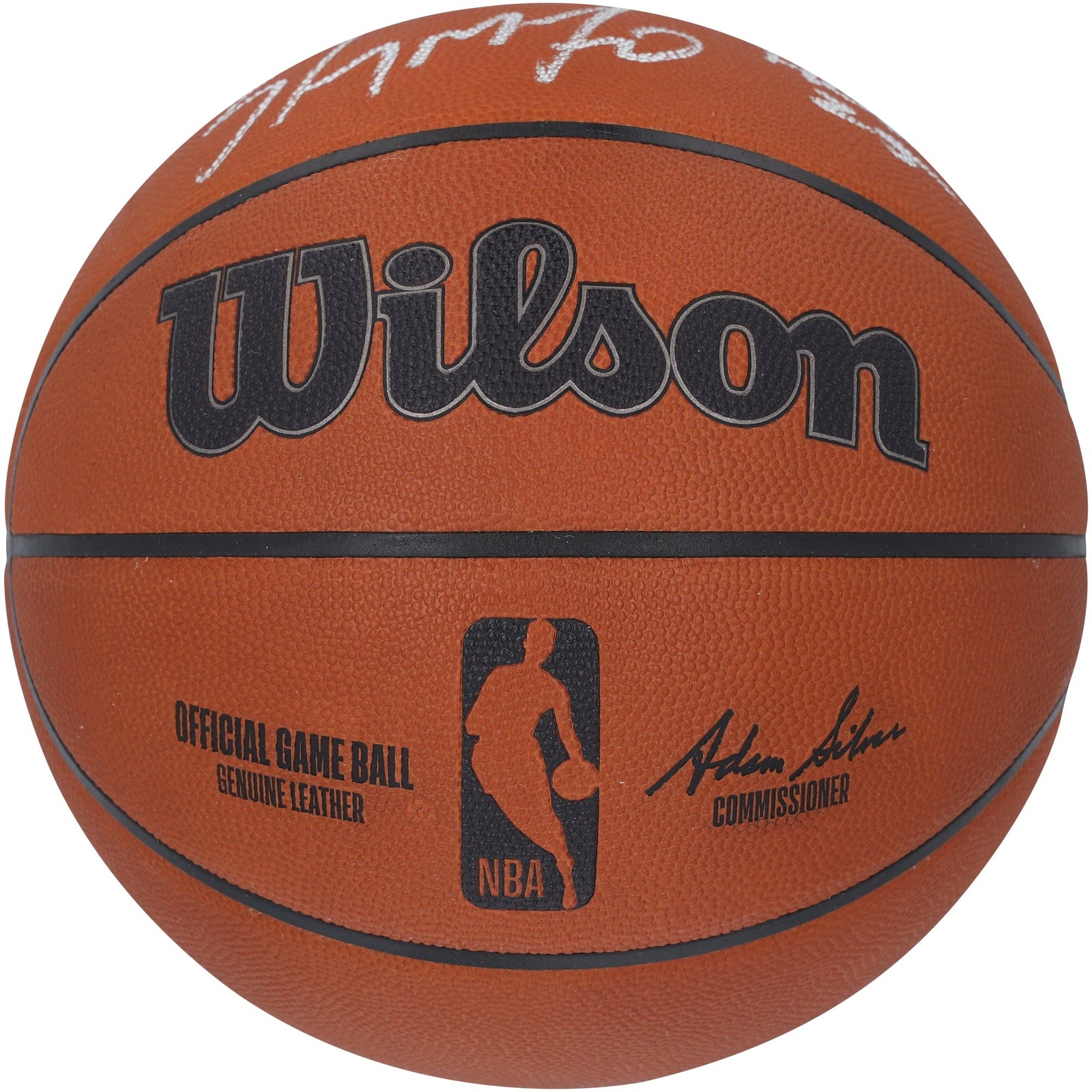 Carmelo Anthony Denver Nuggets Autographed Fanatics Authentic Wilson Official Game Basketball with "HOF 25" Inscription - The Ballers Bank