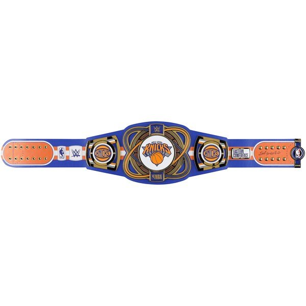 Carmelo Anthony New York Knicks Autographed Fanatics Authentic WWE Replica Title Belt - The Ballers Bank