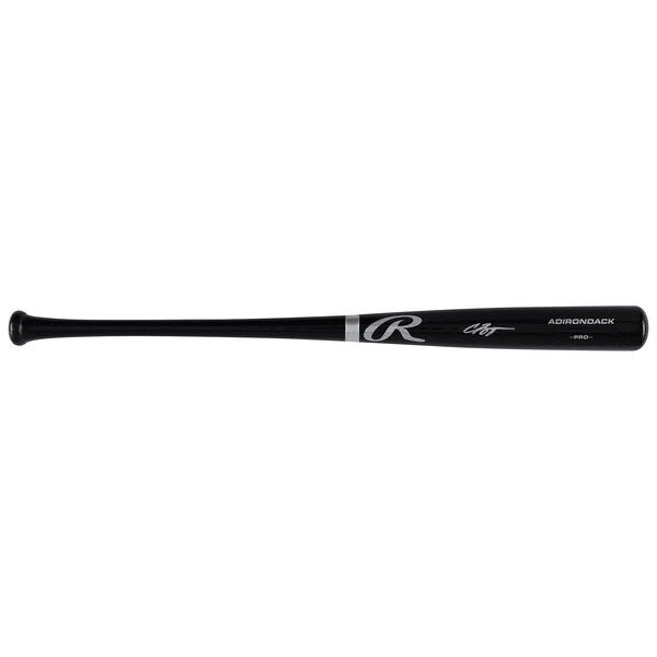 Carson Benge New York Mets Autographed Fanatics Authentic Black Rawlings Pro Bat - The Ballers Bank