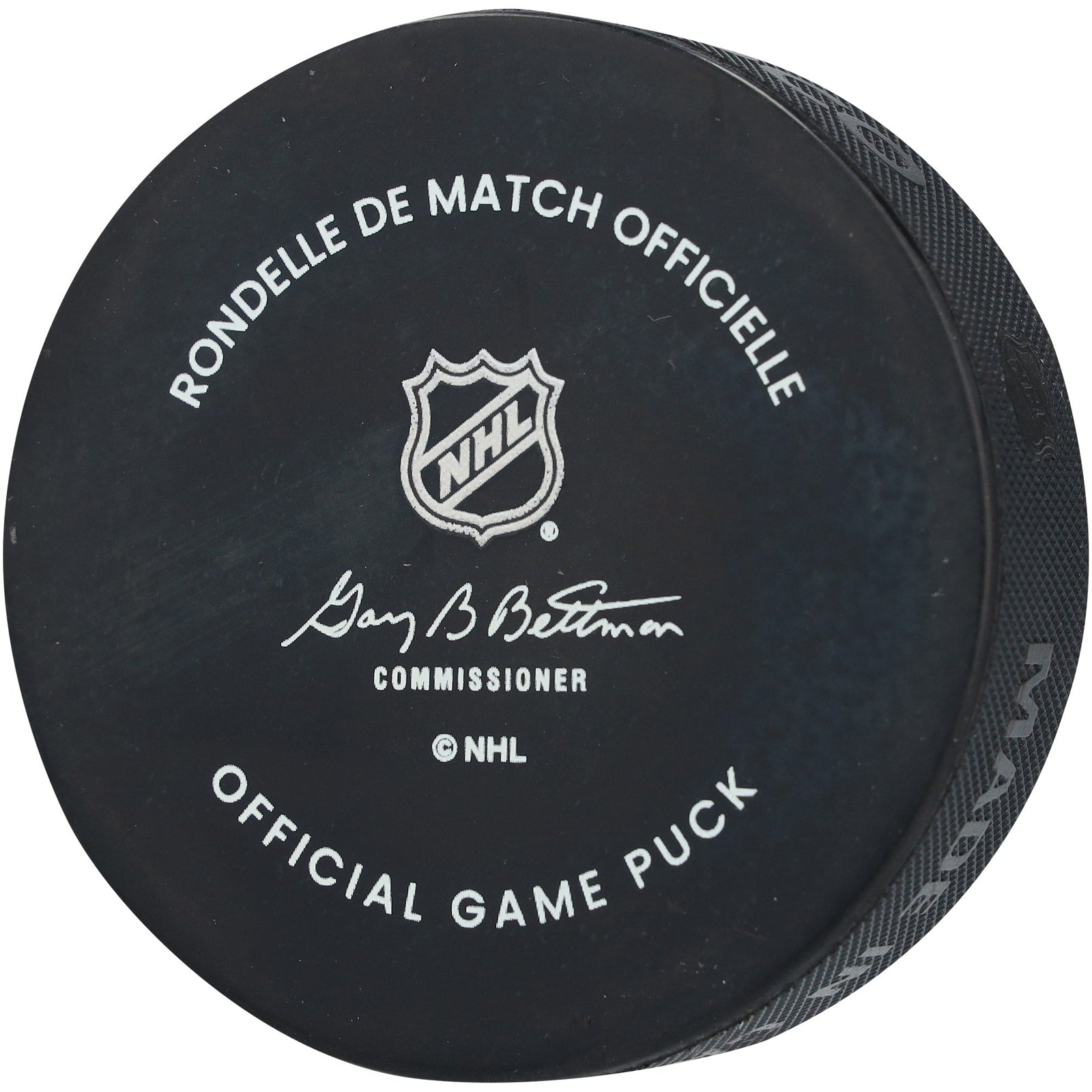 Carter Hart Vegas Golden Knights Autographed Fanatics Authentic Official Game Puck - The Ballers Bank