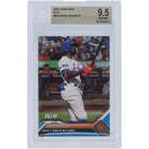 Ronny Mauricio New York Mets 2023 Topps Now Call-Up Blue #858 #/49 BGS Authenticated 9.5 Card