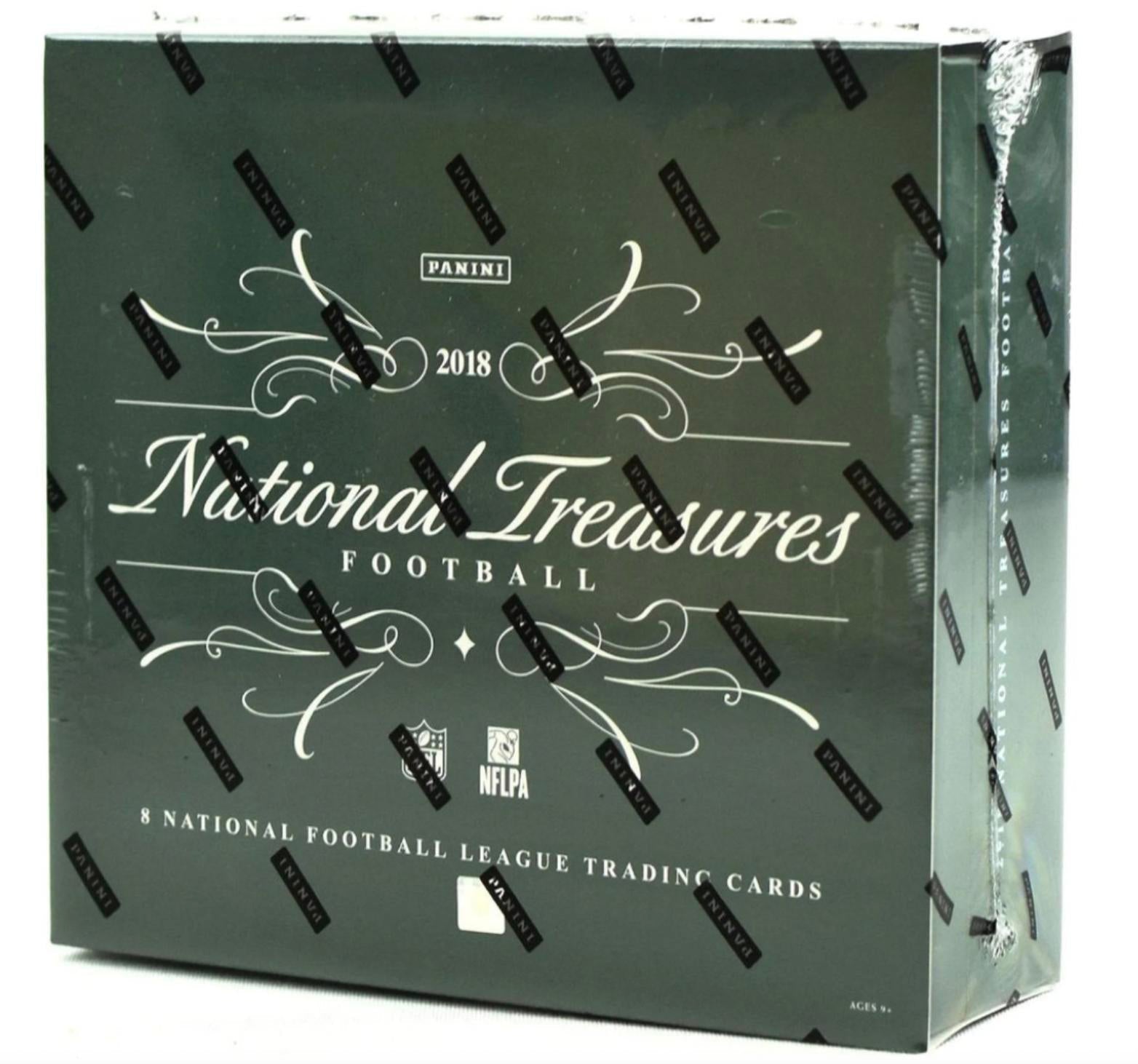 2018 Panini National Treasures Football Trading Cards