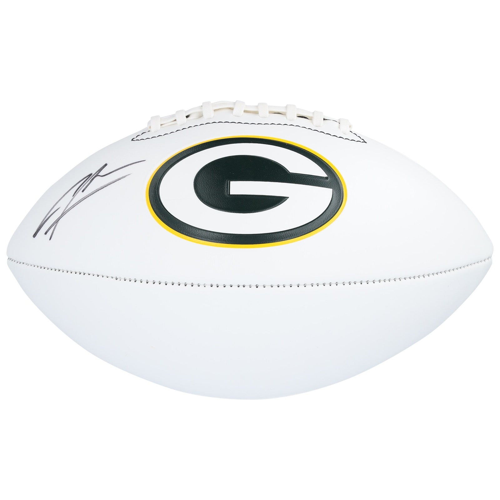 Charles Woodson Green Bay Packers Autographed Fanatics Authentic Franklin White Panel Football - The Ballers Bank