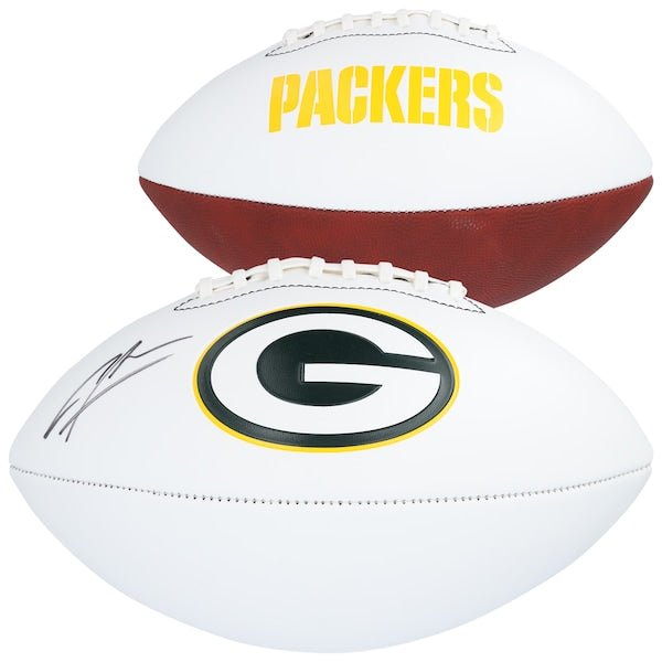 Charles Woodson Green Bay Packers Autographed Fanatics Authentic Franklin White Panel Football - The Ballers Bank