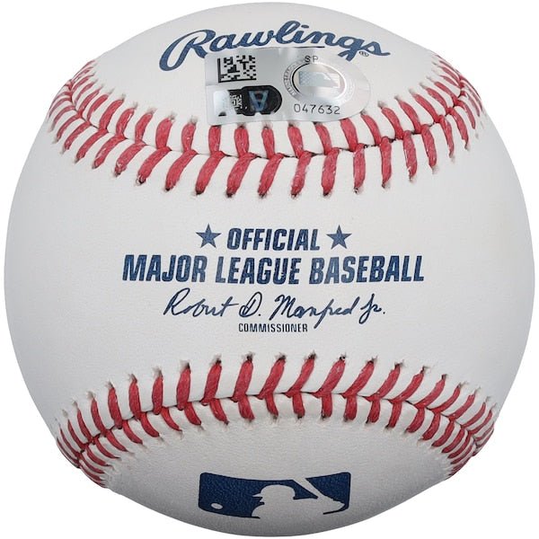 Chase Burns Cincinnati Reds Autographed Fanatics Authentic Baseball - The Ballers Bank
