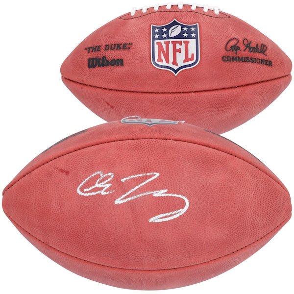 Chase Young New Orleans Saints Autographed Fanatics Authentic Wilson Duke Full Color Football - The Ballers Bank